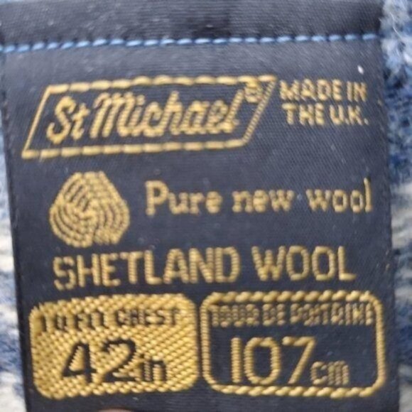 Vintage St. Michael Wool Sweater - Picture 6 of 6